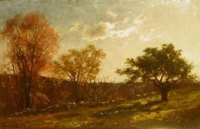 Charles Furneaux Landscape Study France oil painting art